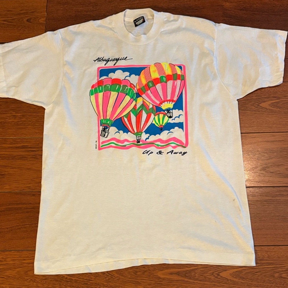 Vintage 90s Albuquerque Balloon Festival T-Shirt XL USA Single Stitch